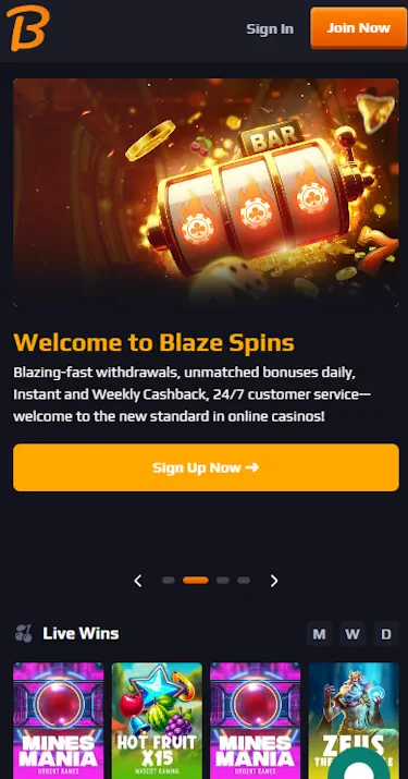 Blaze Spins Casino